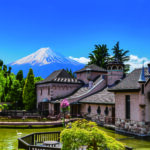 mount fuji in the autumn in kawaguchiko lake, Yamanashi, Japan